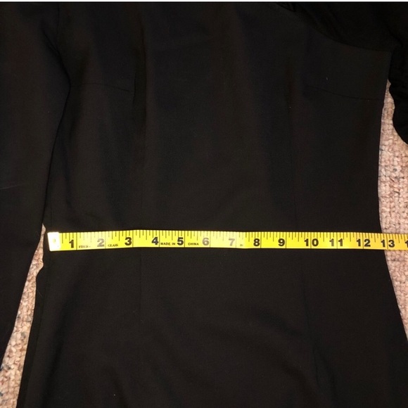 Balmain asymmetrical black dress - Picture 5 of 6